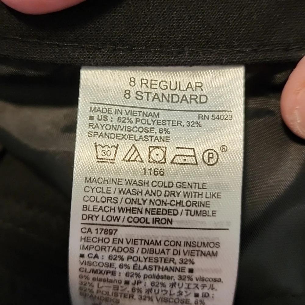 NWTs Old Navy black dress pant slacks - Picture 7 of 7